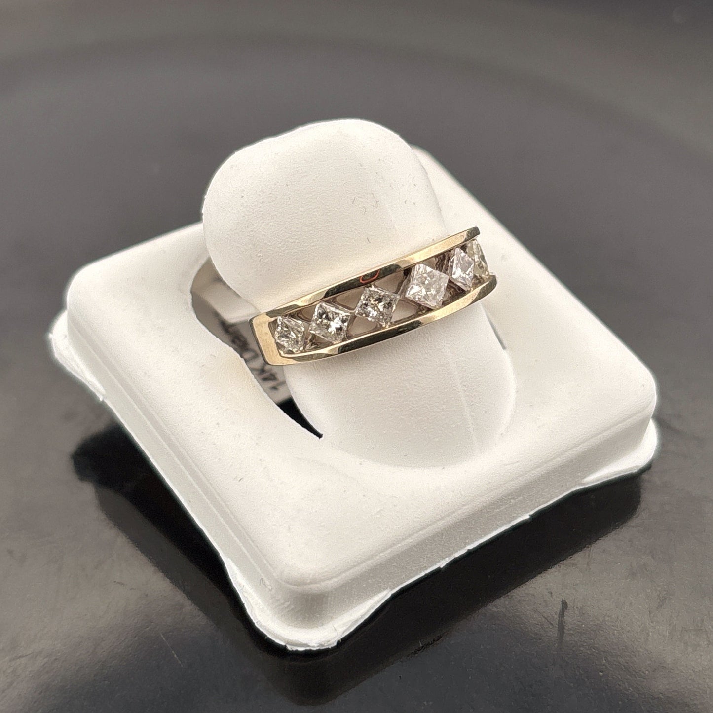 14k Diamond Band, 3/4cttw, H, I1, 3.38gr