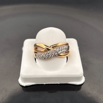 14k Mens Diamond Ring, 1/2cttw, GH, VS2/SI1, 5.8gr