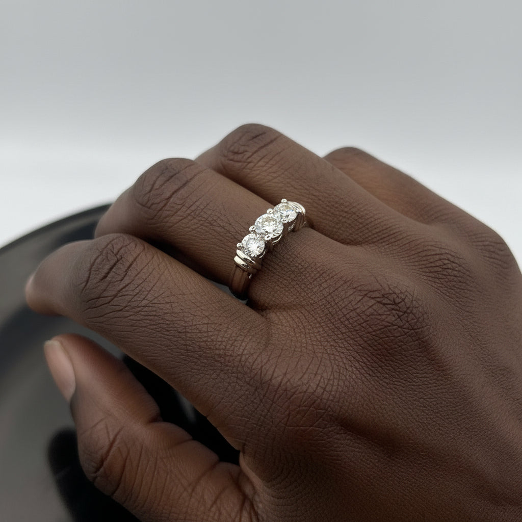 14k Diamond Ring, 1cttw, H, I1, 3.41gr