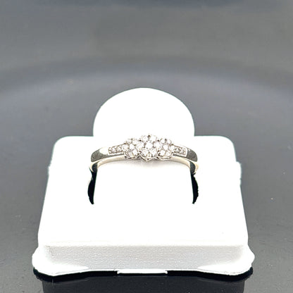 14K Diamond Ring, KL, SI1, 1/6cttw, 1.77gr Piece