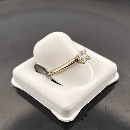 14k Diamond Solitare, 1/3ct, FG, VS1, 2.14gr