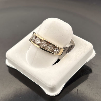 14k Diamond Band, 3/4cttw, H, I1, 3.38gr