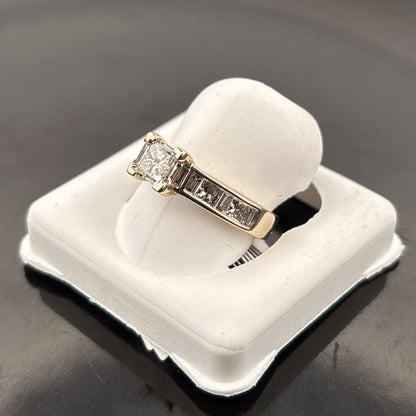 14k Diamond Ring, 1cttw, GH, SI1, 3.97gr