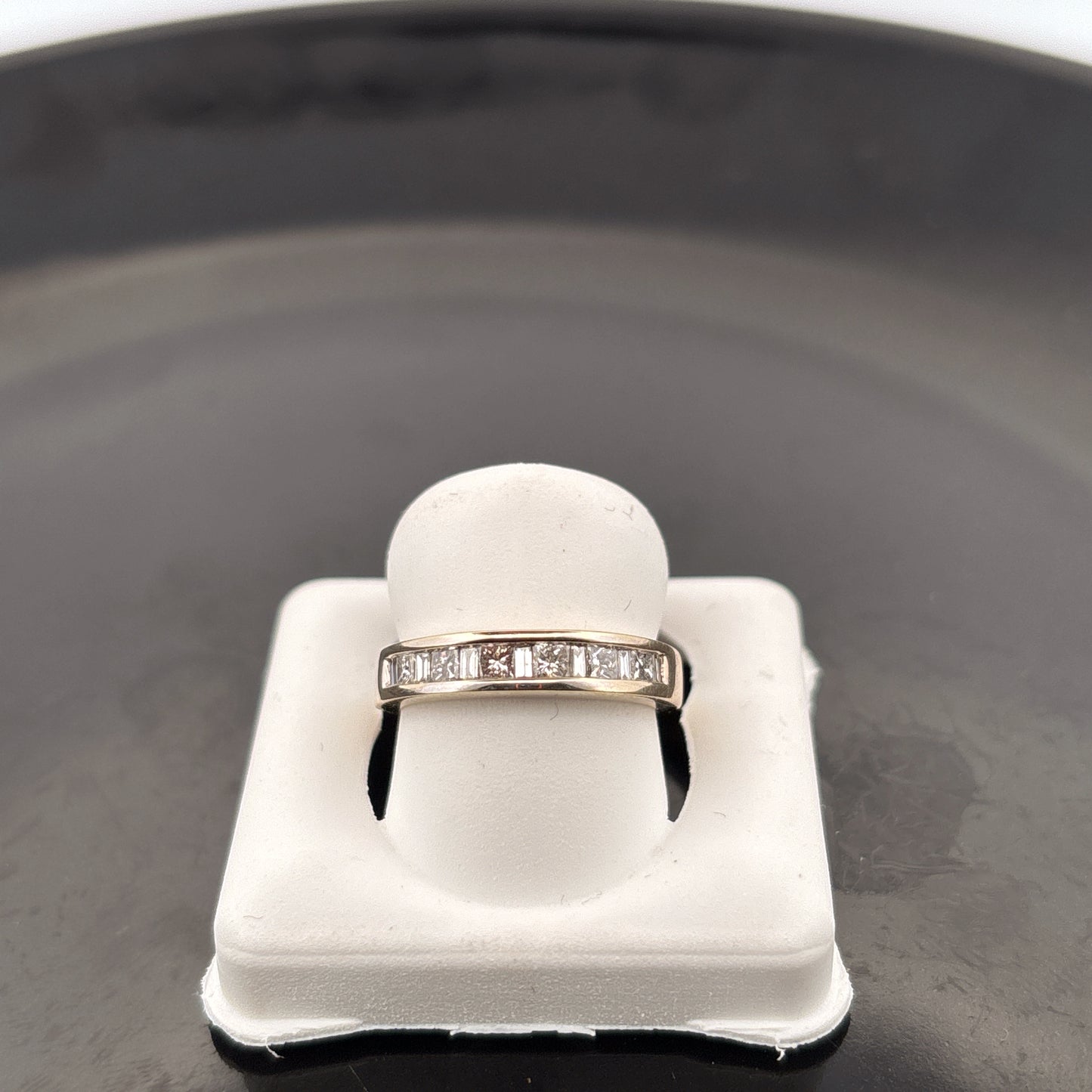 14k Diamond Wedding Band, 0.55cttw, GH, SI1, 2.76gr