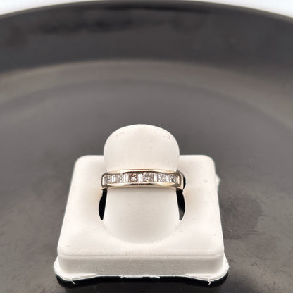 14k Diamond Wedding Band, 0.55cttw, GH, SI1, 2.76gr