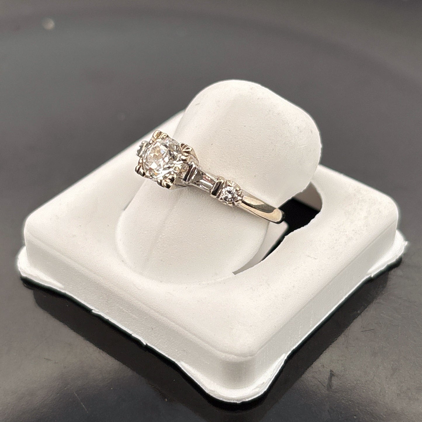 14k Diamond Ring, 1/2cttw, HI, VVS2/VS1, 2.75gr